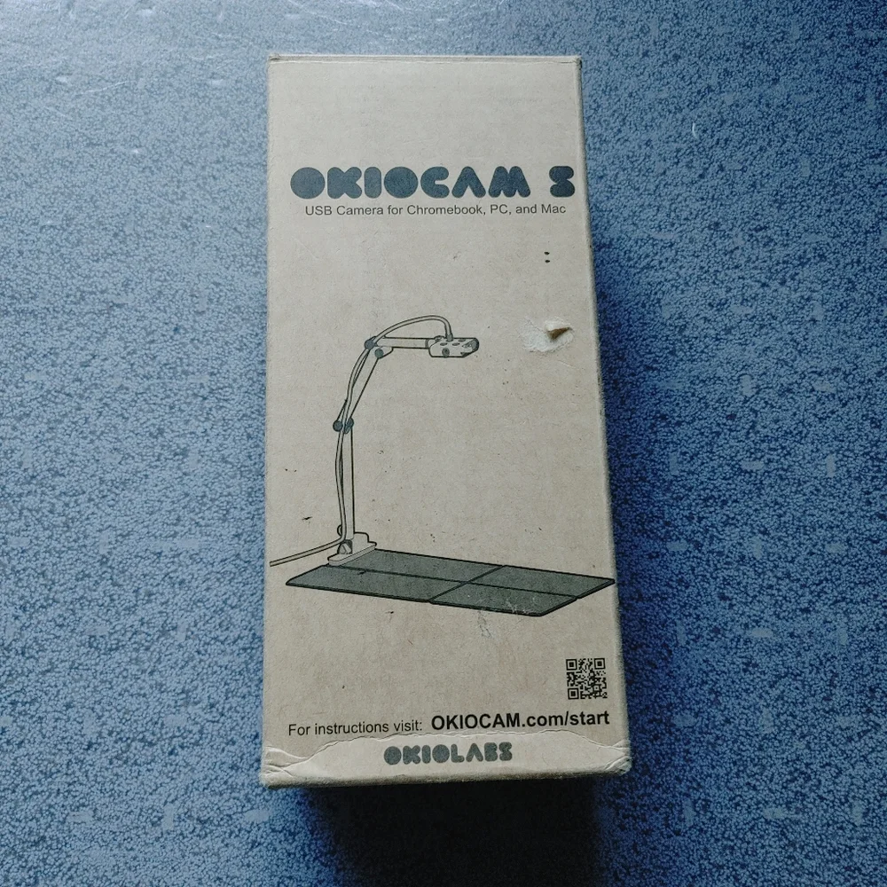 Okiocam S Webcam and Document Camera Scanner